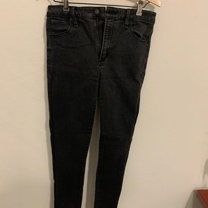 Abercrombie and Fitch High Rise Super Skinny Jeans